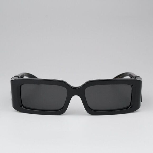 NEW D&G DG6197 501/87 Black Dark Grey Rectangle Unisex Sunglasses main image 11